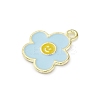 Alloy Enamel Pendants ENAM-F152-03G-01-2