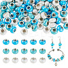 150Pcs Opaque Resin European Beads RESI-TA0004-72C-2