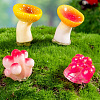 36Pcs 9 Styles Microlandscape Simulation Mushroom Pot Gardening for Doll RESI-SP0001-33-7