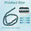 2 Strands Natural White Jade Beads Strands G-PA0002-02C-2