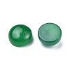 Natural Malaysia Jade Cabochons G-P393-R67-8MM-1-2