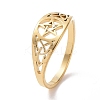 Pentacle with Sailor's Knot Finger Ring LS-RJEW-P037-01G-1