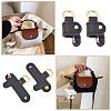 Microfiber Imitation Leather Undamaged Bag D Ring Connector PURS-WH0005-35KCG-02-5