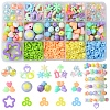 DIY Acrylic & Polymer Clay Beads Jewelry Making Findings Kits DIY-FS0006-86-1
