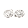 Non-Tarnish 304 Stainless Steel Pendants STAS-L268-031P-3