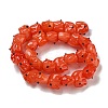 Handmade Transparent Glass Beads GLAA-N0028-01G-2