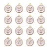 Golden Plated Alloy Charms ENAM-S118-01Y-2