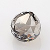 Faceted Round Glass Pendants GLAA-O008-G-2