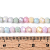 Anti-Tarnish Electroplate Glass Beads Strands X-EGLA-T021-4mm-15-11-2