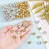 100Pcs 2 Styles Tibetan Style Zinc Alloy Dog Paw Prints European Beads MPDL-AR0001-02-3