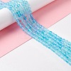 Synthetic Moonstone Beads Strands G-E573-01A-12-1
