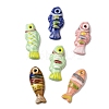 Hand-Painted Porcelain Big Pendants LA-CBAC6A6-06E-1