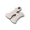 Non-Tarnish 201 Stainless Steel Charms STAS-U016-01P-H-2