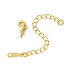 SHEGRACE Brass Curb Chain Extender XGR0150G-165G-2