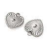 304 Stainless Steel Charms STAS-P440-01P-2