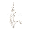 Plum Blossom Shape Appliques PATC-WH0007-11A-1