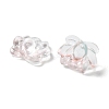 Transparent Glass Connector Charms GLAA-A015-01C-2