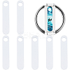 8Pcs Acrylic Heat Transfer Big Pendants FIND-SP0003-10B-1