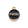Alloy Enamel Pendants LS-ENAM-S124-01B-08H-3
