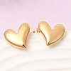 6 Pairs 304 Stainless Steel Stud Earrings EJEW-P340-01G-3