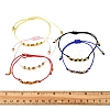 5Pcs Nylon Thread Bracelets BJEW-FS00020-5