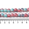Baking Paint Glass Bead Strands GLAA-H031-01B-01-5