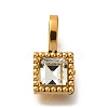 Ion Plating(IP) 304 Stainless Steel Rhinestone Pendants STAS-A104-14G-01-1