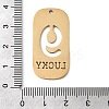 304 Stainless Steel Pendants STAS-D200-02J-G-3