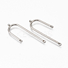 Tarnish Resistant 304 Stainless Steel Asymmetric Length Chandelier Component Links X-STAS-T050-029P-2