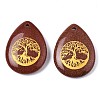 Synthetic Goldstone Pendants G-T122-71J-2