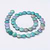 Electroplate Non-Magnetic Synthetic Hematite Beads Strands G-F510-16C-2