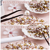 1 Box Half Round Resin & ABS Imitation Pearl Cabochons DIY-CP0012-96B-5