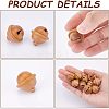 Engraved Wood Pendants WOOD-WH0027-61-4