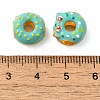 Cartoon Animal Donut Alloy Enamel European Beads FIND-U008-02G-B-2