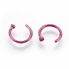 316 Stainless Steel Nose Nose Ring AJEW-P070-01D-2