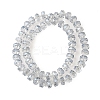 Transparent Electroplate Glass Beads Strands EGLA-P062-01A-PL01-2