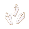 Alloy Enamel Pendants ENAM-H039-10G-D-3