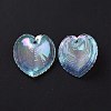 UV Plating Rainbow Iridescent Acrylic Pendants OACR-C003-08C-4