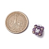 Natural Amethyst & Glass Seed Cluster Beads PALLOY-MZ00591-03-2