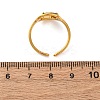 304 Stainless Steel Adjustable Cuff Rings for Women RJEW-B126-06G-01-5
