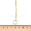 Brass 8 Link Chain Y Lariat Necklaces NJEW-H087-02G-5