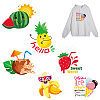 PET Heat Transfer Film Logo Stickers Set DIY-WH0230-037-1