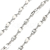 304 Stainless Steel Dapped Chains CHS-H036-01P-07-1
