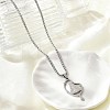 201 Stainless Steel Nossa Senhora Aparecida Virgin Pendant Box Chain Necklaces NJEW-H055-07P-3