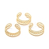 Ion Plating(IP) 304 Stainless Steel Finger Rings X-RJEW-L102-07G-1