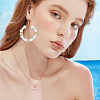 20Pcs Alloy large Hole Beads TIBEB-BBC0001-01-5