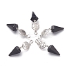 Obsidian Pendants G-O194-15-1