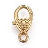 Tibetan Style Alloy Lobster Claw Clasps LS-X-LF014Y-MG-NR-1