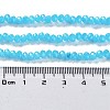 Baking Paint Imitation Jade Glass Bead Strands DGLA-A034-J4MM-A13-5