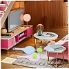 10Pcs 2 Styles Opaque Acrylic Pendants OACR-YW0004-07-5